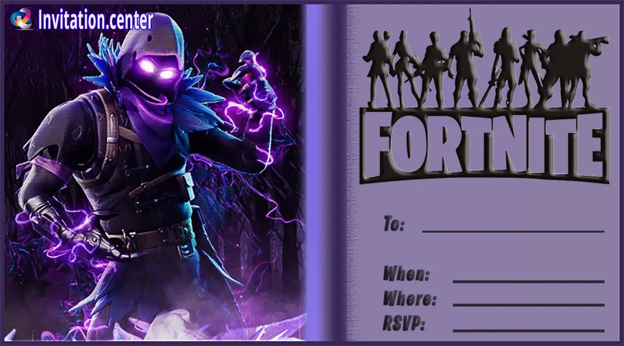 Grab Your FREE Fortnite Invitation Templates! - Invitation Center