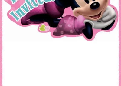 Disney Minnie Mouse You’re invited | Invitation Center