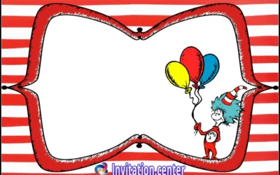 Free Dr. Seuss Invitation templates: Make Your Party Unforgettable!