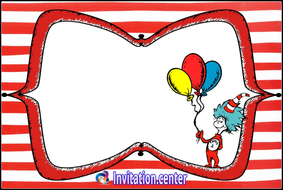 Free Dr. Seuss Invitation templates: Make Your Party Unforgettable! - Invitation Center