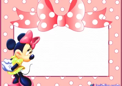 Free Minnie Mouse Invitation | Invitation Center