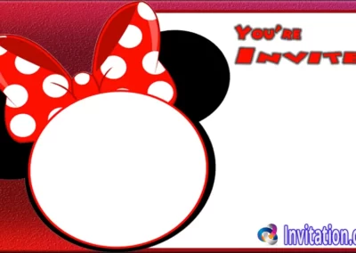 Minnie Mouse Birthday Invite | Invitation Center