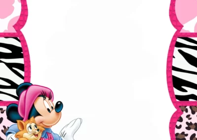 Minnie Mouse Template | Invitation Center