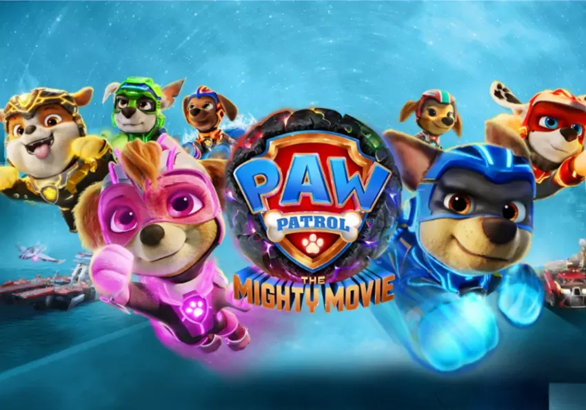 Paw Patrol MIGHTY Movie 2023 | Invitation Center