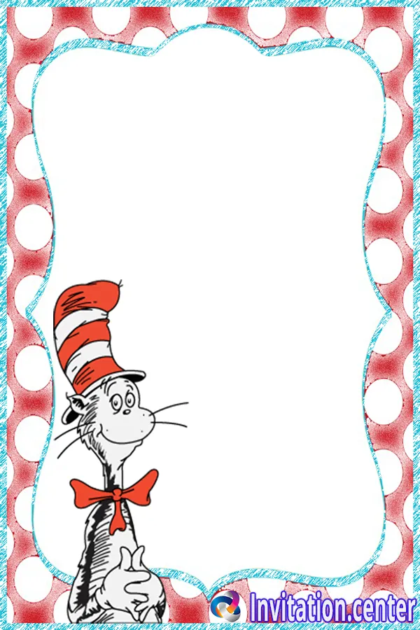 Free Dr. Seuss Invitation templates: Make Your Party Unforgettable! - Invitation Center
