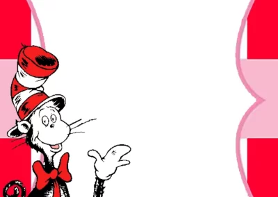 The Cat in the Hat Template | Invitation Center