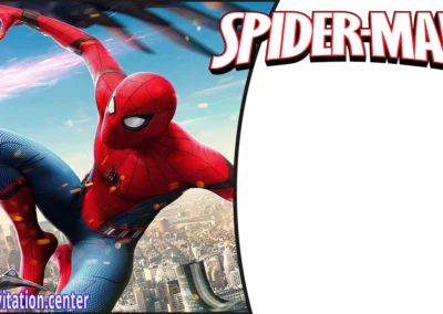 Spider-Man Invite | Invitation Center